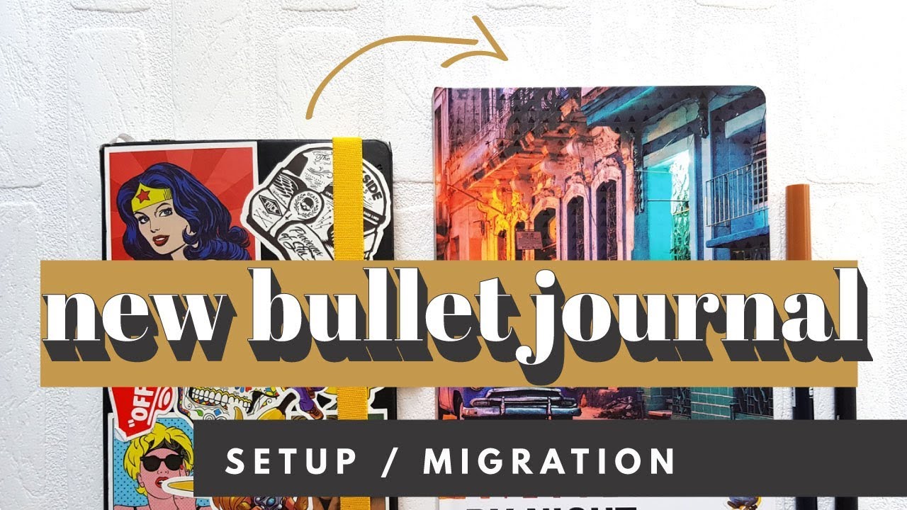 New Bullet Journal Migration and Setup for 2019 YouTube