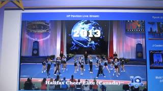 Halifax Cheer Elite IO Coed WORLDS 2013