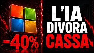 MICROSOFT: IL BOOM DELL'IA LA STA MASSACRANDO