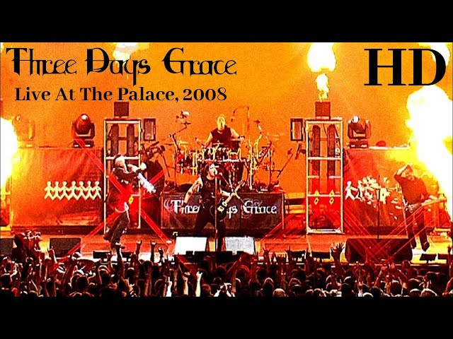 Three Days Grace - Live at The Palace (FULL DVD: Concert