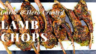 Garlic and Herb Crusted Lamb Chops (Moist, Easy and Delicious!)