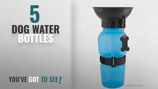 Best Dog Water Bottles [2018]: Highwave AutoDogMug, Blue