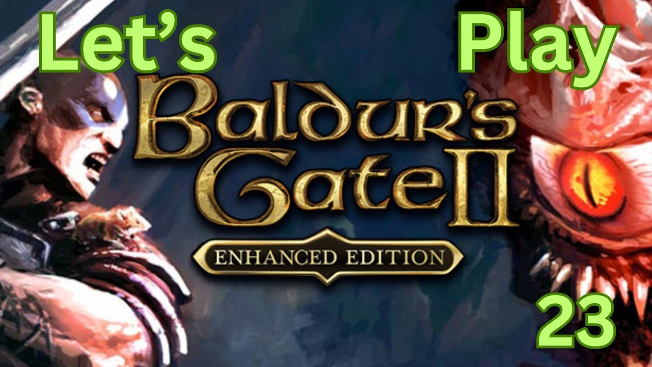 Lets Play Baldurs Gate II SOA #23 Temple District Sewers