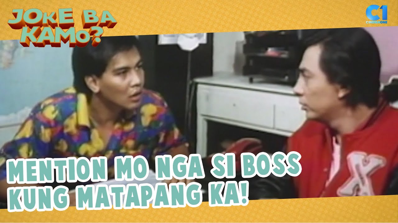 Sino boss mo? | Lover's Delight | Cinemaone - YouTube