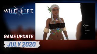 Extra customizations and a new character - July Game Update #WildLife