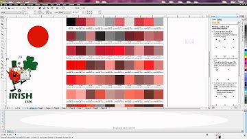 Corel: How to Select a Spot Color Using the Pantone Color Chart