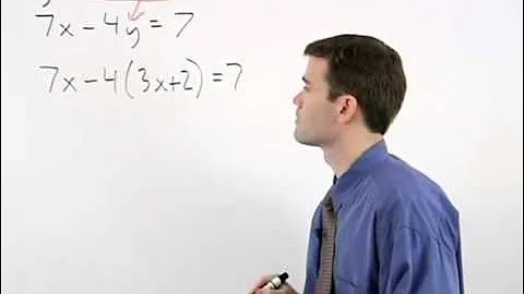 Solving Systems of Equations by Substitution | MathHelp.com