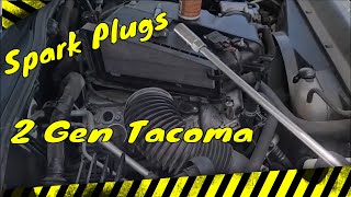 Replacing The Spark Plugs On A 2nd Generation Toyota Tacoma (No Unnecessary Dialogue) by GitFit 186 views 7 months ago 33 minutes
