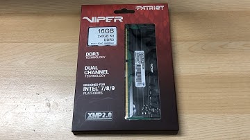 Patriot Viper DDR3 Kit | Too bad the PCB is green...