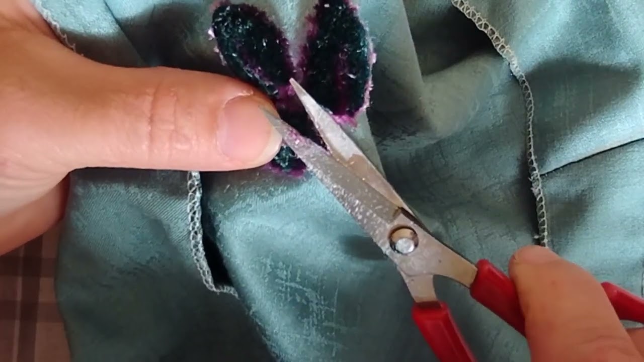 طريقة قص طرز الإبرة الشرقية مع شرح الخطوات الأساسيةللحصول على رشمة متقونة