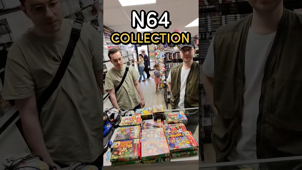 I Bought Grandma’s N64 Collection 👀 #videogames #retrogaming #fyp