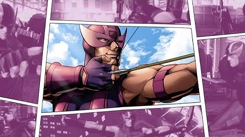 Ultimate Marvel vs. Capcom 3 - Hawkeye Arcade Mode