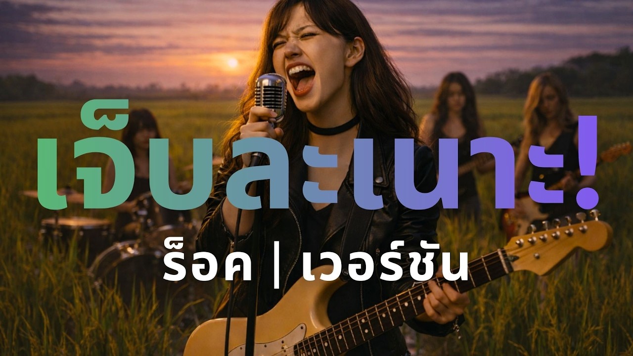 เจ็บละเนาะ! (เพชร สหรัตน์ x เอ มหาหิงค์) ROCK COVER | เวอร์ชันใหม่