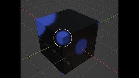 How to texture paint in Blender