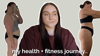 my health + fitness journey  weight loss, overexercising + what I would do differently...