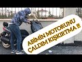 ABİMİN MOTORUNU ÇALDIM !!!!!!