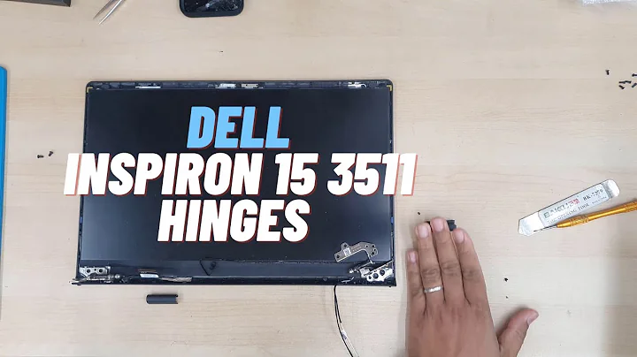 Dell Inspiron 15 3511 Top Lid And Hinges Replacement | Tutorial In Details