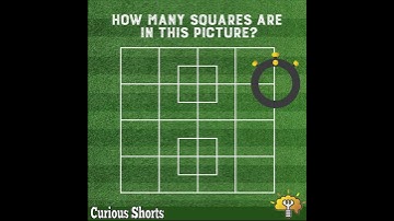 Mind Paheli 40 : How Many Squares Are In This Picture ? | Puzzle | #shorts
