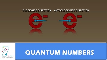 QUANTUM NUMBERS