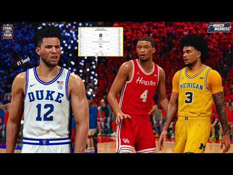 Simulating The 2026 Ncaa March Madness Tournament On 2k26 - 64 Team Bracket! (live Games)