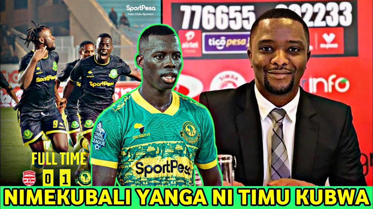🔴Nimekubali yanga ni timu kubwa, AHMED ALLY AWAKUBALI YANGA BAADA YA ...