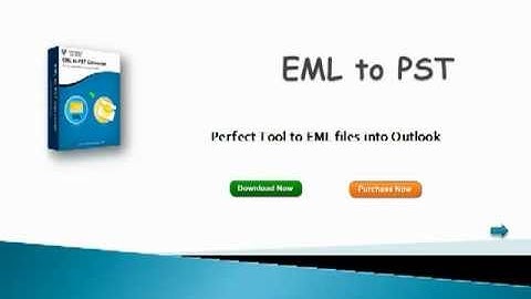 Video of EML to PST Software