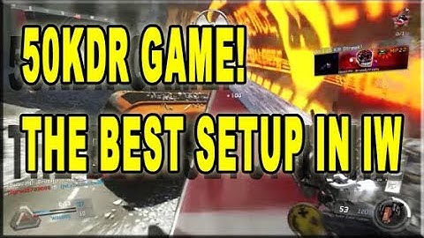 50KDR The BEST Class Setup For IW!