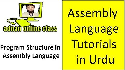 Print Single Character on Screen Program Structure in Assembly Language|EMU 8086 Emulator  Program