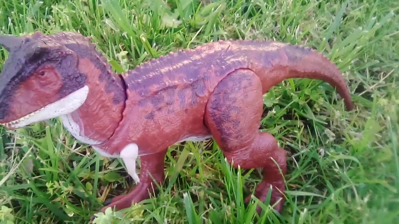Jurassic world fallen kingdom Mattel carnotaurus review