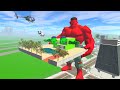 🚨 Franklin Saving His House From Giant Red Hulk! 😱🏠 | Indian Bike Driving 3D Game ||