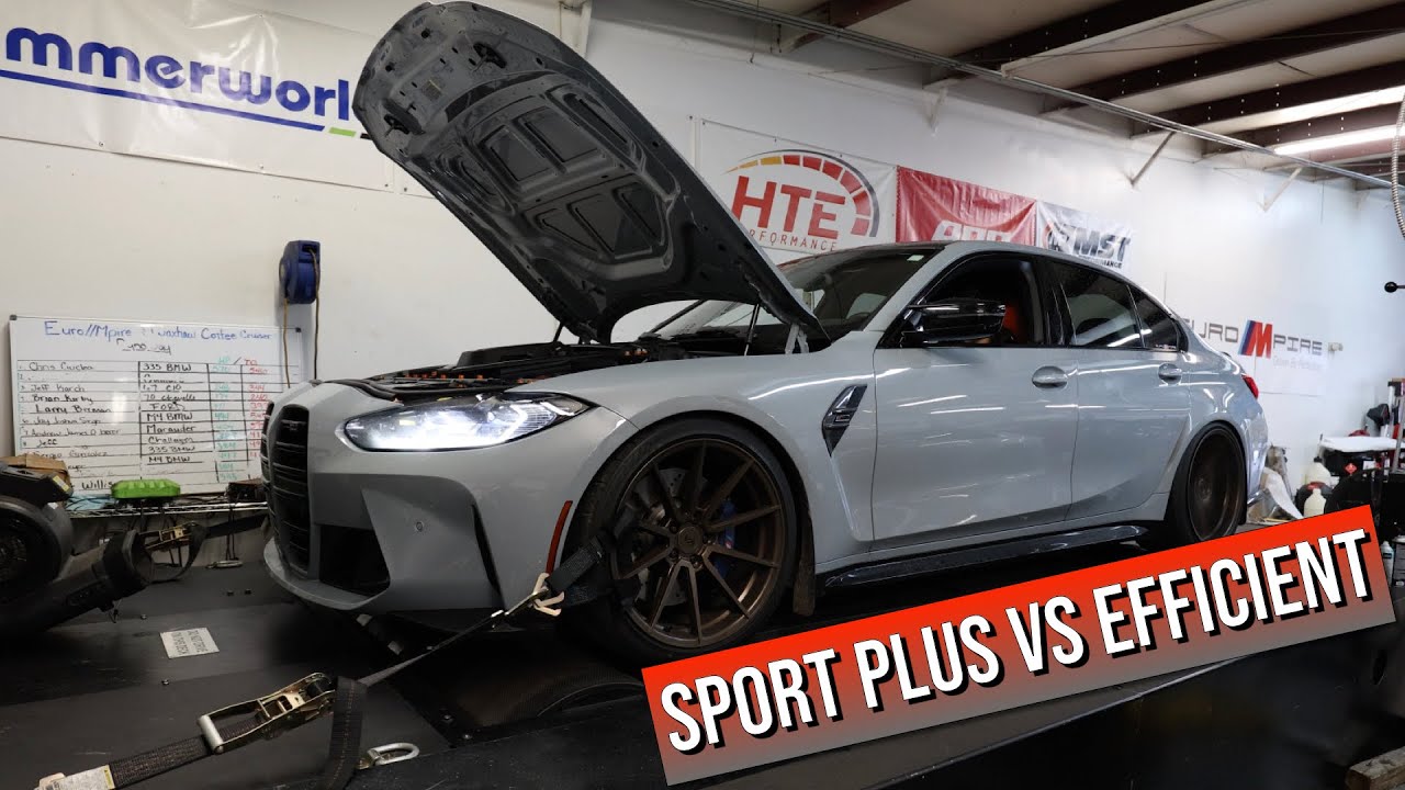 Efficient vs Sport Plus / Which Makes More Power? / G80 M3 - YouTube