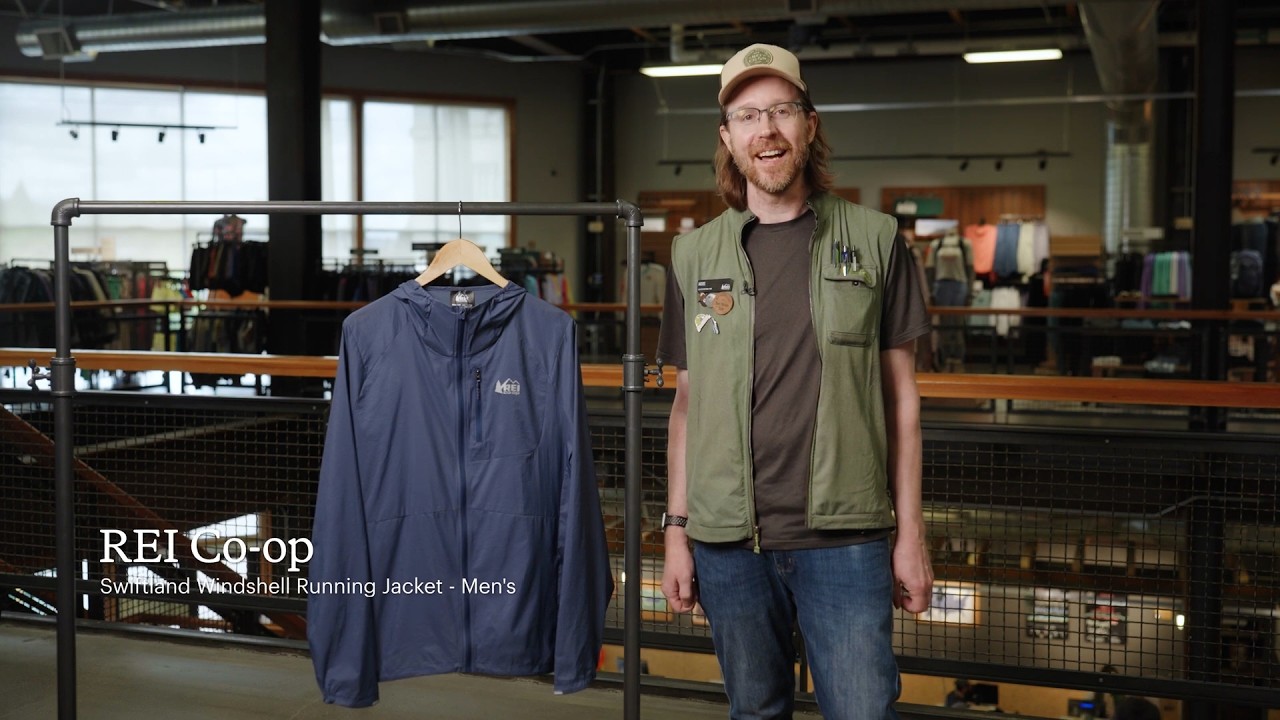 Preview of REI Co-op Swiftland Windshell Running Jacket - Men's Video