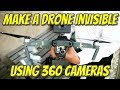 Make a drone INVISIBLE using almost any 360 camera (I used Xiaomi Mijia MI SPHERE 360 camera)
