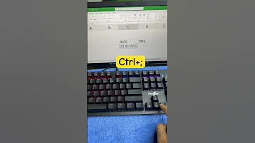 Excel Shortcut Key For Date And Time Excel Exceltutorial Shortcutkeys Trending Dysatech 