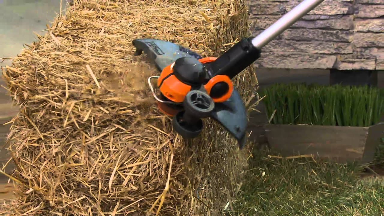 Worx 3.0 Trimmer & Edger w/2 Batteries, Command Feed & 6 Spools on QVC -  YouTube