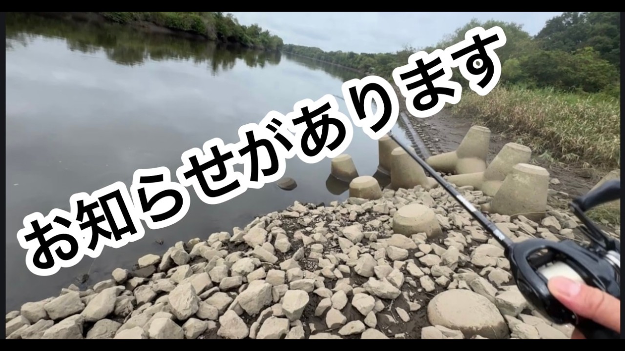 【緊急告知！】連日の雨でも釣りますよ！ 新店のラーメン屋も紹介させて下さい。 小貝川 砂沼