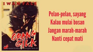 Menunggu Ditimbang Malah Muntah (#iwanfals lirik)