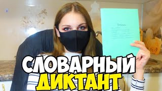 Проверяю словарный диктант по русскому языку