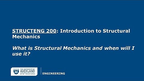 What is Structural Mechanics