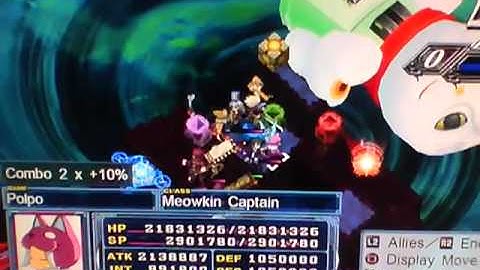 Disgaea 4 - Beating Meowkin Pirates; getting [P Flonzor X Body]