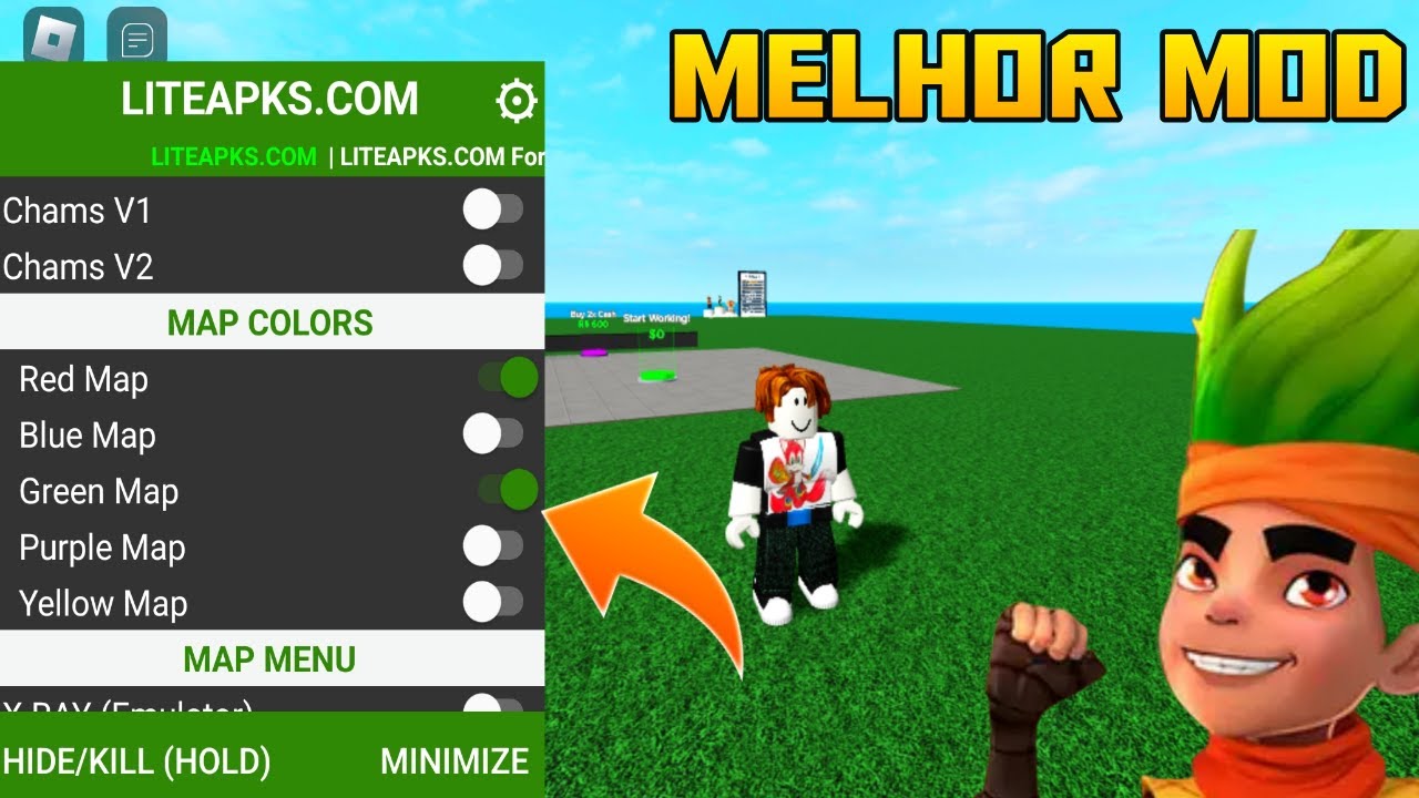 MOD MENU ROBLOX!! O MELHOR MOD ATUALIZADO  COM ROBUX INFINITO E VÁRIAS  FUNÇÕES!! ( v2.561.358 ) 