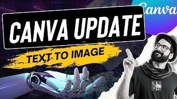 How to Generate Images / Art  With Ai in less than a minute using Canva | Canva Text To Image Update
