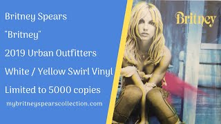 UNBOXING Britney Urban Outfitters Yellow White Swirl Vinyl Album 2019 | My Britney Spears Collection