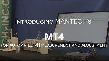 Automated pH Measurement & Adjustment Meter - MANTECH