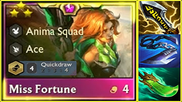 4 QUICKDRAW MISS FORTUNE 3 STAR! | SET 8.5 PBE