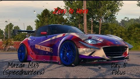 NFS No Limits Zero to Hero Mazda MX-5 (Speedhunters) - Day 5 (Focus)