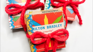 Junk Journal Flip Through-crayon boxes (sold, thank you)