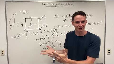 Group Theory: Lecture 19/30 - Applications of Group Actions