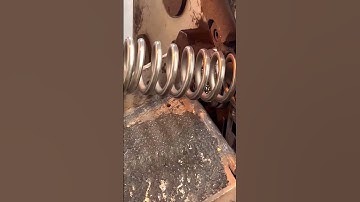 Spring manufacturing process #goodtools #smartwork