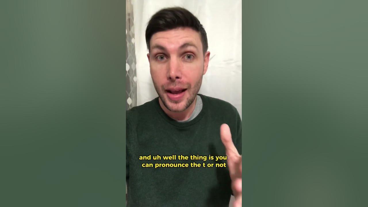To t or not to t that is the question englishpronunciation 